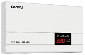 SVEN AVR SLIM-500 LCD Стабилизатор