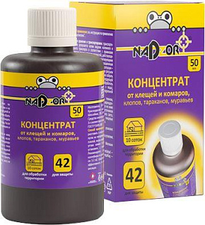 NADZOR Концентрат универсальный от всех насекомых, 50 мл, DIH00789 Концентрат универсальный от всех насекомых