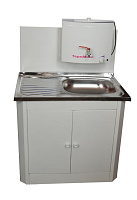 ТЕРММИКС Умывальник с ЭВН нерж. "Тандем" белый Умывальник