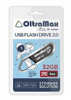 OLTRAMAX OM-32GB-290-Black USB флэш-накопитель