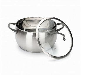 ATTRIBUTE ASS626 Кастрюля с крышкой SYMPHONY 6.2л Кастрюля ATTRIBUTE ASS626 Кастрюля с крышкой SYMPHONY 6.2л