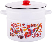 APPETITE 1с200с Паприка эмал цил 9,0л Кастрюля