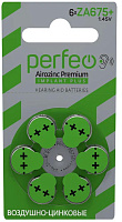 PERFEO (PF ZA675+/6BL IMP) ZA675+/6BL Airozinc Premium IMPLANT Plus Батарейки