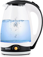 VITEK VT-7027 (BW) черный/белый Чайник
