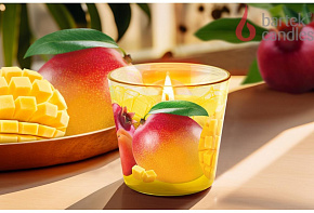 BARTEK Манго и фрукты (Mango & Fruits) 115гр в стакане Свеча
