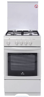 DE LUXE 5040.21ГЭ (941001) бел. Плита газовая