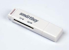 SMARTBUY (SBR-715-W) белый Картридер