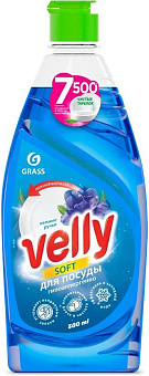 GRASS 125382 Velly Нежные ручки (флакон 500мл) Средство для мытья посуды GRASS 125382 Velly Нежные ручки (флакон 500мл)