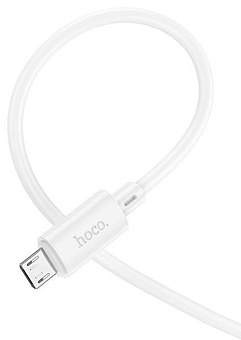 HOCO (6931474783332) X88 Gratified MicroUSB (m) 1м - белый Кабель