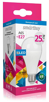 SMARTBUY (SBL-A65-25-60K-E27) 25W/6000/E27 Лампа светодиодная