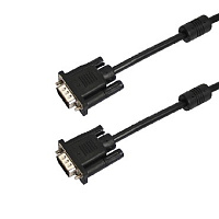 PROCONNECT (17-5505-6) Шнур VGA - VGA с ферритами, 3м, черный Кабель VGA PROCONNECT (17-5505-6) Шнур VGA - VGA с ферритами, 3м, черный