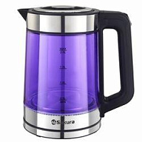 SAKURA SA-2746V 2л фиолетовый Чайник электрический