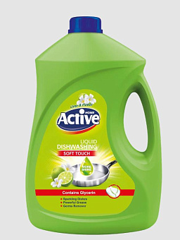 ACTIVE Гель для мытья посуды "Виноград", 3500 мл Purple (511301197) Гель для мытья посуды ACTIVE Гель для мытья посуды "Виноград", 3500 мл Purple (511