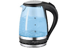 ATLANTA ATH-2463 black (1,5л. стекло) Чайник электрический