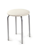 БИТЕЛ ЛОТОС Табурет (серебро, Борнео милк) Табурет