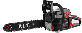P.I.T. Пила цепная бензиновая GCS45-C6 (16"/400мм, 2кВт/2,8л.с, 52см³, хром.цил., легк старт)