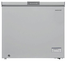 SNOWCAP CF-150S 150л (ларь, глухая крышка) серебристый Морозильник