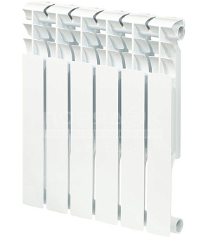 АКВАПРОМ BI 500/80 B21 6 секций 00-00016991 Радиатор биметаллический