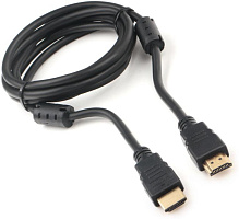 CABLEXPERT (19443) CCF2-HDMI4-6, 19M/19M, v2.0, медь, двойной экран, позол.контакты, 2 фер.кольца, 1.8м, черный, пакет
