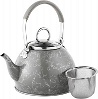 KELLI KL-4568 1,2л серебряный Посуда KELLI KL-4568 1,2л серебряный