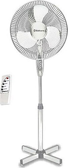 SAKURA SA-16G бел/сер 1шт/кор Вентилятор