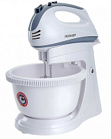 DELTA LUX DE-7901C белый/серый Миксер