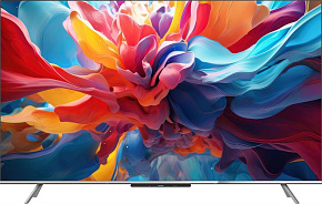 SKYWORTH QLED 43Q66G SMART TV 4K Ultra HD безрамочный Телевизор QLED Skyworth 43" 43Q66G Smart Google TV Frameless черный/серебристый/4K Ultra HD/60Hz