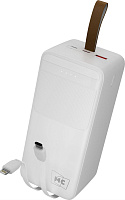 MORE CHOICE (4620202552860) PB59-50 50000mAh 1USB+1Type-C+1micro-USB 3.0A 22.5W+PD20W+QC3.0 , белый Powe Bank