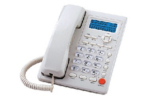 ВЕКТОР 801/01 WHITE Телефон проводной