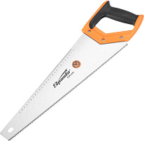 SPARTA Ножовка по дереву, 450 мм, 7-8 TPI, зуб 2D, каленый зуб, двухкомпонентная рукоятка 235025