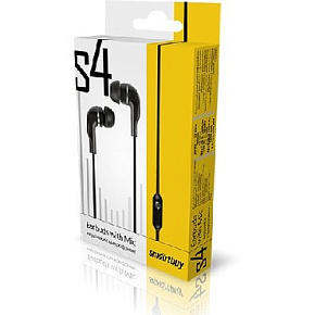 SMARTBUY (SBH-011K) S4 черный (коробка) Наушники