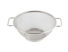 MALLONY Дуршлаг из нерж стали с боковыми ручками Macaroni, диа 20 см (985512) Дуршлаг