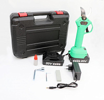 ZITREK GreenNer 20 (20В, 1,5Ач Li-ion аккум. 2шт., зу, кейс) 082-1855 Секатор аккумуляторный