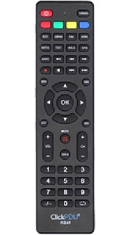 Унив пульт ClickPdu RS41 смарт МНОГО ТВ