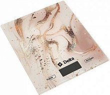 DELTA KCE-69 Розовый камень Весы кухонные