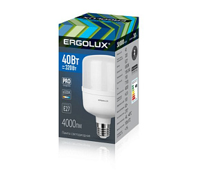 ERGOLUX (14328) LED-HW-40W-E27-6K серия PRO Лампа светодиодная
