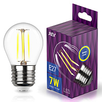REV 32443 0 FILAMENT G45/E27/7W/2700K Лампа светодиодная