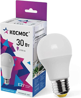 КОСМОС LkecLED30wA70E2765 белый Лампа светодиодная