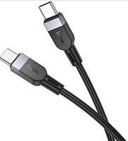 HOCO (6942007636261) X109 USB 3.0A 60W для Type-C Type-C Black 1 м Кабель