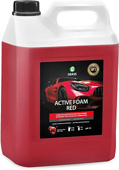 GRASS 800002 Активная пена "Active Foam Red" Пена с красным оттенком (канистра 5,8 кг)