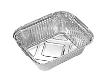 MALLONY Форма для выпечки, LAMINA, размер: 15*12*4,7 см, из алюм фольги, прямоугольная, одноразовая (006049) Форма для выпечки MALLONY LAMINA, размер: