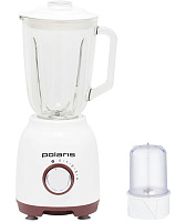 POLARIS PTB-0821G стационарный белый/красный Блендер стационарный