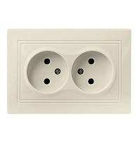 SMARTBUY (SBE-01i-10-S2-N-c) Венера, 1-местная, бежевый Розетка