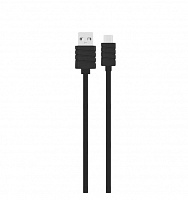 EXPLOYD EX-K-1301 Дата-кабель USB - TYPE-C 1М чёрный Кабель