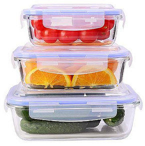 LORAINE 60037 Набор жаропрочных мисок 6 пр.