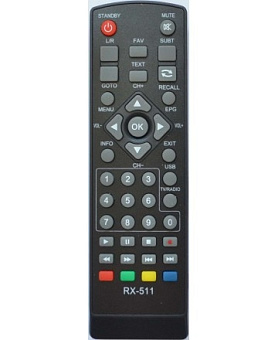 Пульт к ресиверу REXANT RX-511 (CADENA)