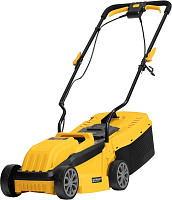 DENZEL Газонокосилка электрическая GMC-1200, шир.,32см, 1200 Вт, 3 уров., травосб. 30 л//