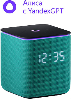 ЯНДЕКС YNDX-00054EMD Умная колонка Станция Миди с Алисой зеленый