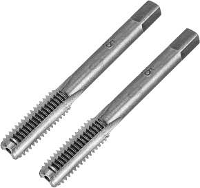 СИБРТЕХ Метчик ручной М8 х 1,25 мм, комплект из 2 шт.//