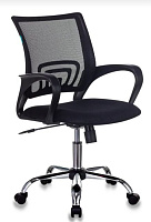 ЯРКРЕСЛА Sti-Ko44/SL/black спинка сетка черный, сиденье черный, крестовина хром Кресло компьютерное